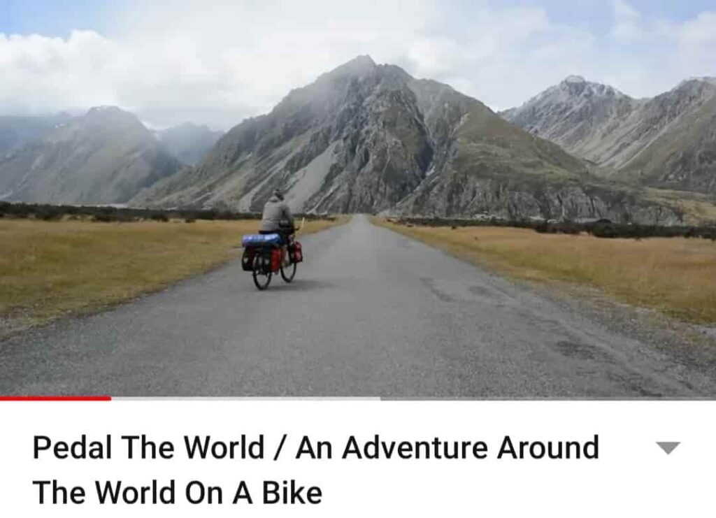 Patel The world: an adventure around the world on a bike
