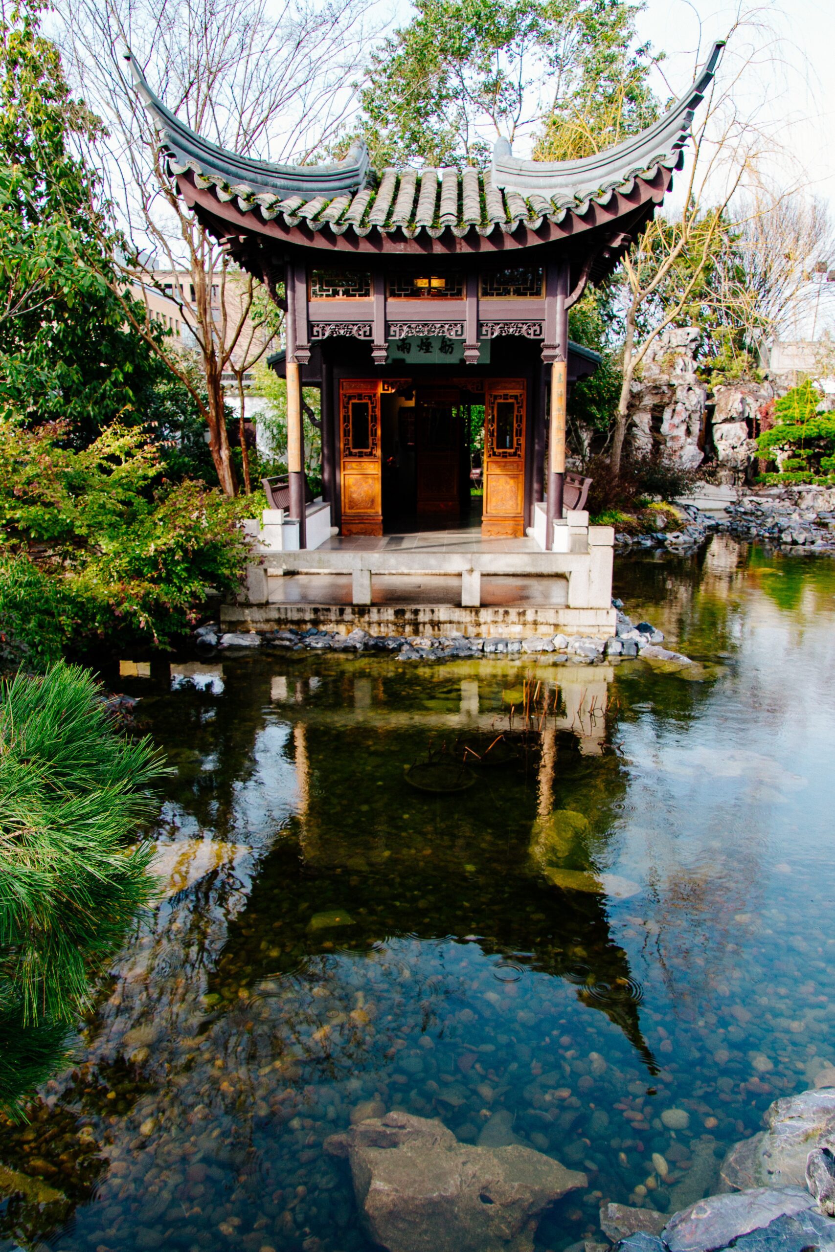 Washington Park Part 2: Lan Su Botanical Japanese Garden In Portland, Oregon.