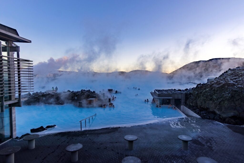 The Blue Lagoon Hot Spring And Thermal Pool in Iceland