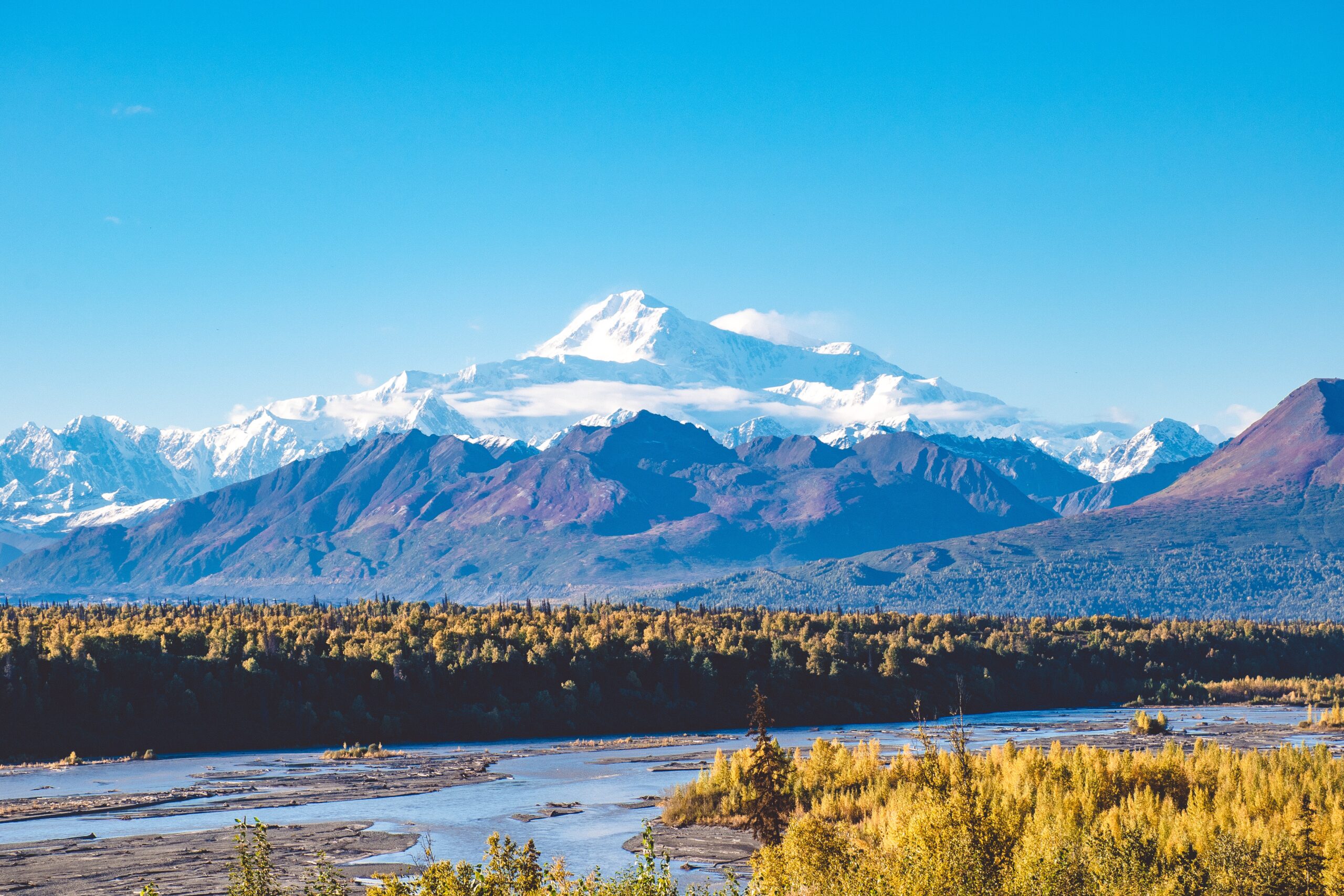 The Highest Mountains In The US - Mount McKinley in Alaska