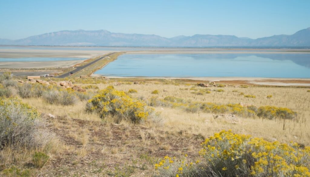 Photo of the Great Salt Lake in Utah